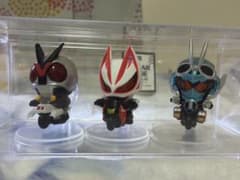 仮面ライダー　@ction Ride5 3種セット　ガチャのサムネイル