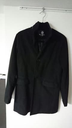 【990円均一】REVERIE UOMO ロングピーコートのサムネイル