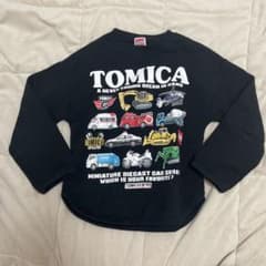 トミカ キッズ トレーナー ブラック 働く車のサムネイル