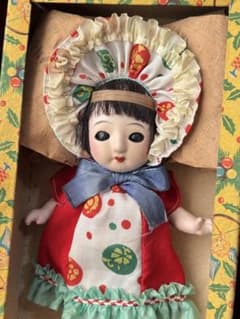 ピ*ピ様 戦前　ふっくら　爪切　名店　湯本特製之印　徳山初代東光　ビスクドール ピ*ピ様 戦前 ふっくら 爪切 名店 湯本特製之印 徳山初代東光