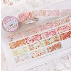 未使用品♡ ぺちか OPPテープ ロールシール PETテープ マステ まとめ売り fairylady 少女志 PETテープ ロールシール【NO.2344】 - メルカリ