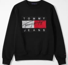 TOMMY HILFIGER スウェット トレーナー M 黒のサムネイル