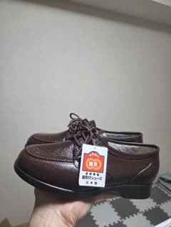 お多福 OTAFUKU レディース 革靴 ブラウン 24.0cm 日本製のサムネイル