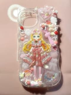 【最終値下げ】平成女児 着せ替えシール デコ電 iPhone15のサムネイル