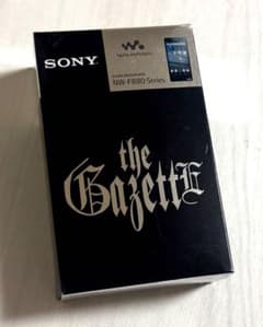 the GazettE ☆ 美品 ウォークマン NW-F885 限定コラボモデル the GazettE ☆ 美品 ウォークマン NW-F885 限定コラボモデル - メルカリ