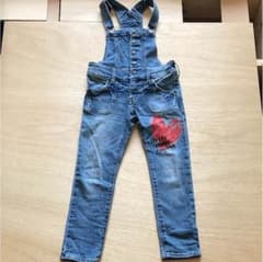 しゆこ様専用 CHUBBYGANG デニムサロペット 120のサムネイル