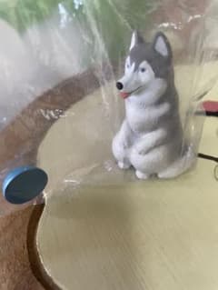 ハスキー犬 フィギュアのサムネイル