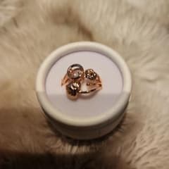 賀茂御祖神社 下鴨神社 相の環守 お守り 指輪 ピンクゴールド あいのわ