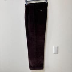 BERNARD ZINS BAC J コーデュロイ パンツ ダークブラウン 38 - メルカリ