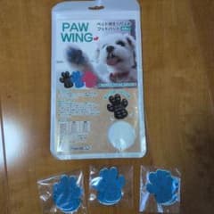 PAW WING フットパッド Mサイズ 青 12個入りのサムネイル