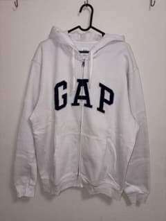 GAP ジップアップパーカー ホワイトのサムネイル