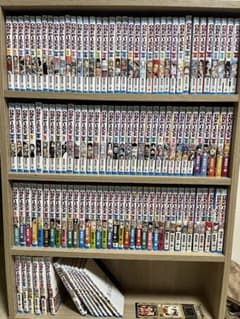 引き取り限定】ワンピース全巻114巻+他7巻＋本棚＋グッズ！まとめ売り