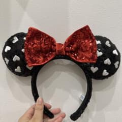 東京ディズニーリゾート カチューシャ スパンコール ハートのサムネイル