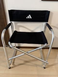 アディダス チェア アウトドアチェア 非売品 adidas アウトドアチェア 折りたたみ式 - メルカリ