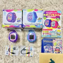 たまごっち uni ユニ 本体 コード 攻略本 ブルー パープル ガイド