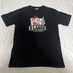 X-LARGE ブラック Tシャツのサムネイル