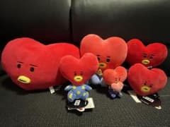 BTS BT21 TATA Plush Toy Set (6 pieces)