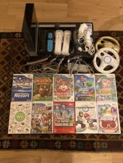 wii本体＋ソフト10本付きのサムネイル