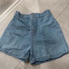 キッズ デニムハーフパンツのサムネイル