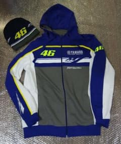 YAMAHA VR46 ヤマハ ロッシ パーカー ニット帽セット 試着程度 YAMAHA VR46 ヤマハ ロッシ パーカー ニット帽セット 試着程度 - メルカリ