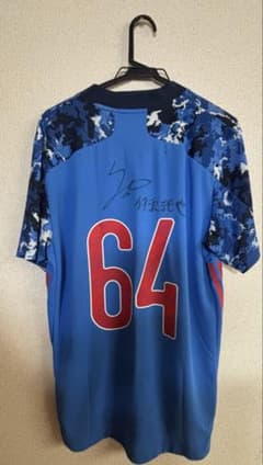 サッカー日本代表 伊東純也 直筆サイン入りユニフォーム