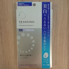 トランシーノ 薬用ホワイトニングフェイシャルマスクEX 20ml×4枚 20m…のサムネイル