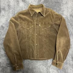 90s Levi's 70500 コーデュロイジャケット Gジャン ブラウン - メルカリ