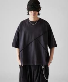 カットオフデザイン オーバーサイズTシャツのサムネイル