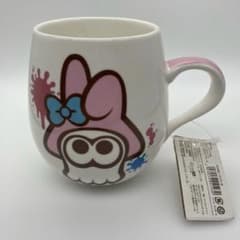 ◯ 스플라툰 2 산리오 머그컵 마이멜로 Splatoon Sanrio