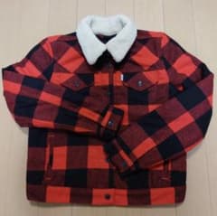 Levi'sボアジャケット！アメカジ！赤チェック！のサムネイル
