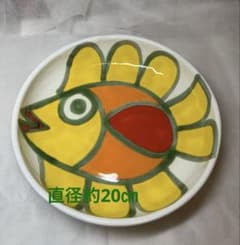 デシモーネ DESIMONE 絵皿 器 ハンドペイント イタリア シチリア