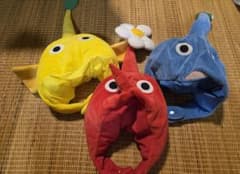 ピクミン なりきり帽子 　3種セット