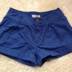 柄ショーパン 青のサムネイル