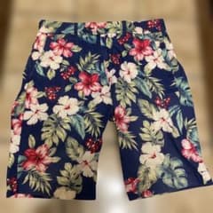 MONCLER フローラルショートパンツ ネイビー￼モンクレールジャパン