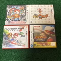 ニンテンドー3DSソフト 4本セットのサムネイル