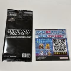 AnimeJapan 디지몬 카드 팩 1장 + 스티커 세트 참신