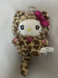 サンリオ ハローキティ ヒョウ柄 マスコット ぬいぐるみのサムネイル