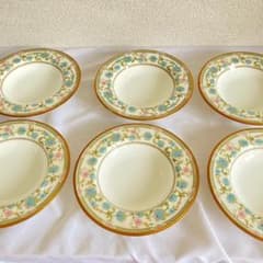 ノリタケ　ヨシノ　リム付き深皿　6枚　約21.5㎝ ノリタケ ヨシノ リム付き深皿 6枚 約21.5㎝ | Mercari