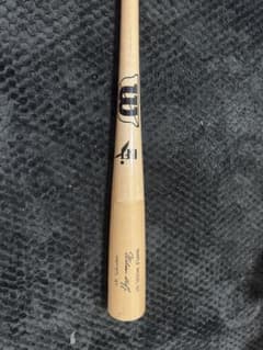 Wilson ウィルソン 硬式木製バット BFJ メジャー Wilson ウィルソン 硬式木製バット BFJ メジャー - メルカリ