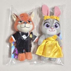 韓国限定 cgv限定 ズートピア ニック ジュディ ぬいぐるみ