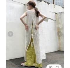 kastane メッシュレースbackリボンワンピースのサムネイル