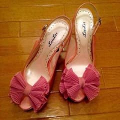 オープントゥリボンサンダル☆のサムネイル