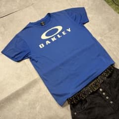 00s oakley logo tee cyber y2k archive - メルカリ