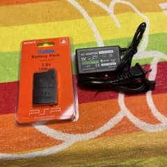 PSP バッテリーパック PSP-110 ACアダプター セットのサムネイル