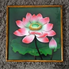 蓮の花 絵のサムネイル