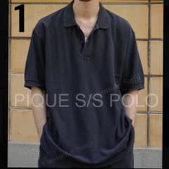 【サイズ1 即発送】 26ss COMOLI 鹿の子 半袖ポロシャツ COMOLI 鹿の子半袖ポロシャツ サイズ1 コモリ26SS - メルカリ