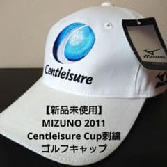 【新品】MIZUNO 2011 Centleisure Cup刺繍ゴルフキャップ