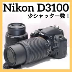 ✨美品✨Nikon D3100✨ダブルレンズ✨少シャッター✨スポーツ観戦に 