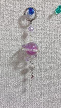 ハンドメイド チャーム パープルのサムネイル