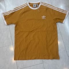 adidas トレフォイル リンガーTシャツ マスタードのサムネイル